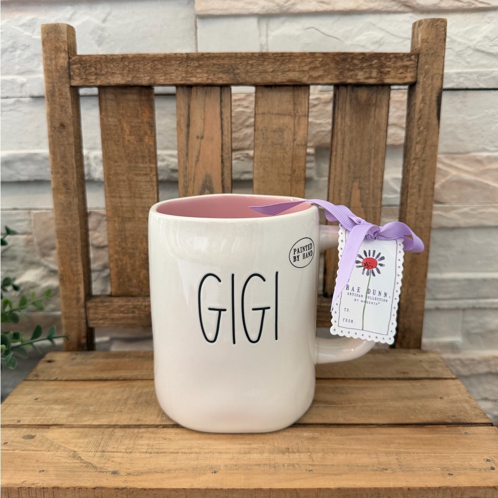 🆕 Rae Dunn | "GIGI" Double Sided Spring 🌸 Mug!